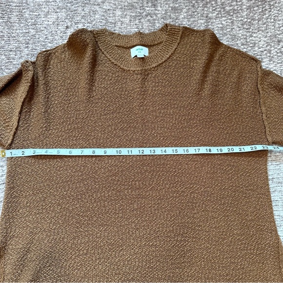 Aerie Deconstructed Crew Sweater Cedar Expedition - Picture 8 of 8